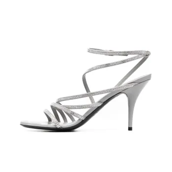 Balenciaga Glow 90mm Strass Sandals