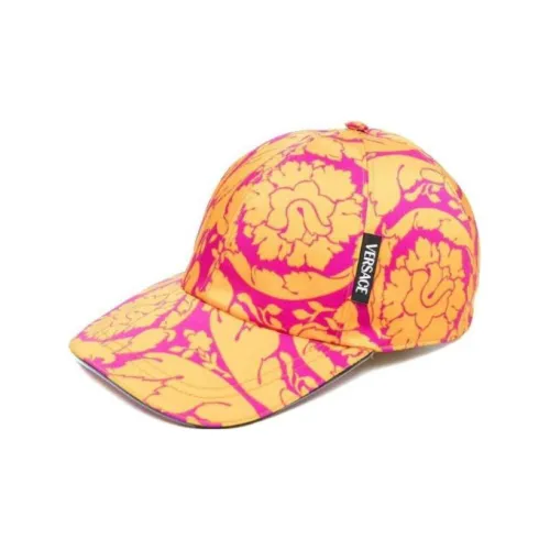 VERSACE Peaked Cap Men Yellow