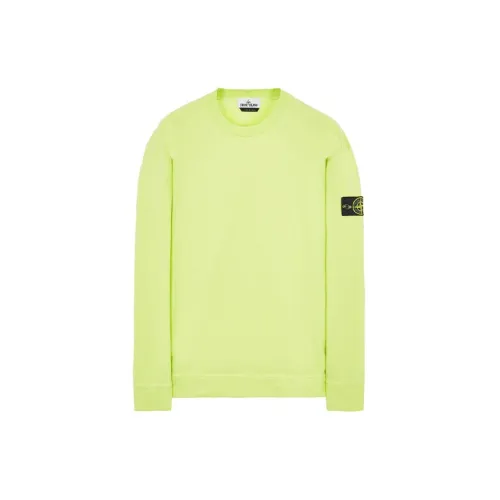 STONE ISLAND Sweatshirts Men Lemon