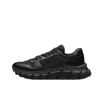 PRADA Triangle Logo Low top Sneakers