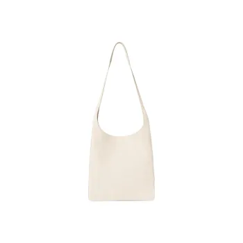 THE ROW Jules Matte Grain Calfskin Tote Bag Shopping Bag Handbag Shoulder Bag Women's Milk White