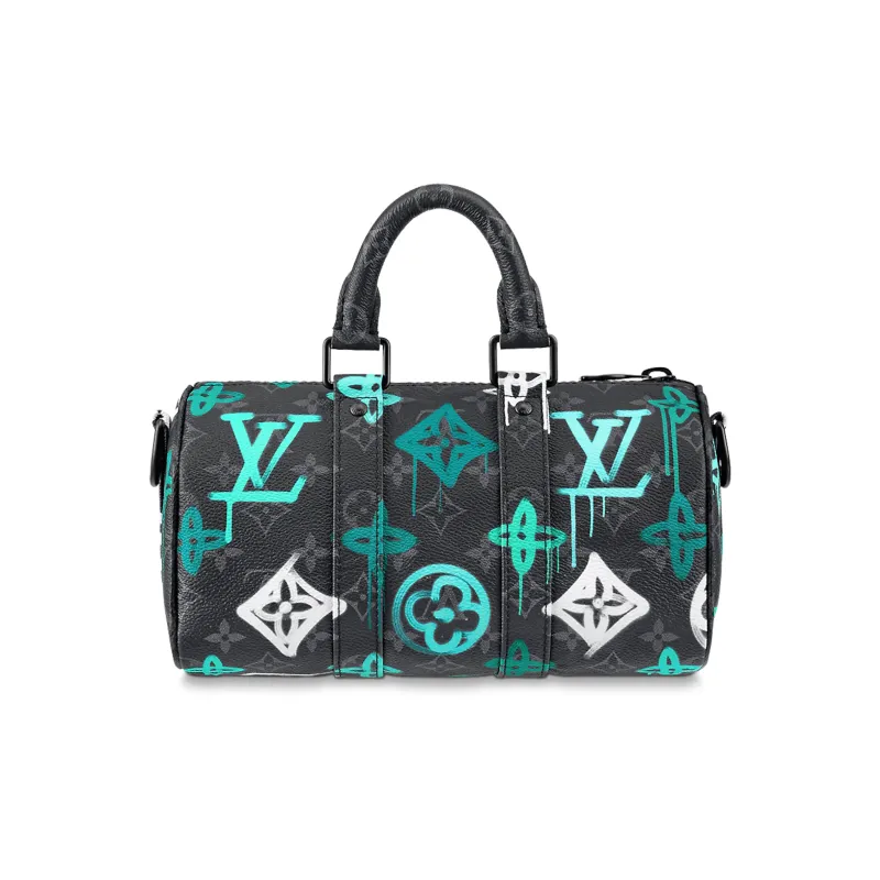 LOUIS VUITTON Keepall Bandoulière 25 Lv Graffiti Multicolor-1