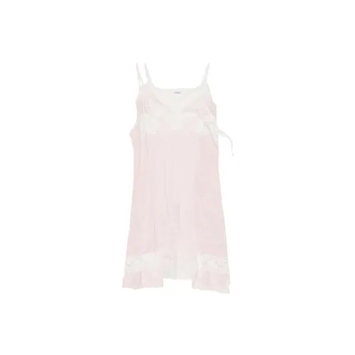 Balenciaga Sleeveless Dresses Women's Light Pink