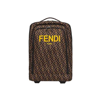 FENDI Nylon Backpack Kids' Brown