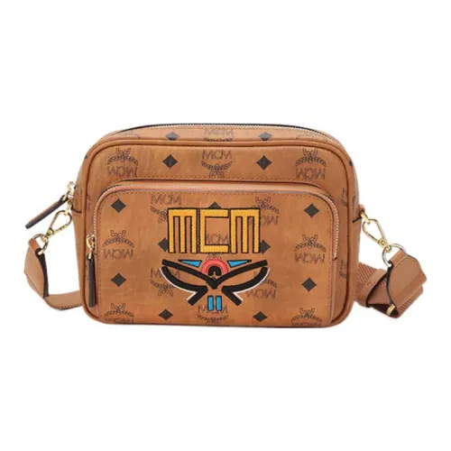 MCM Klassik Visetos Crossbody Bags