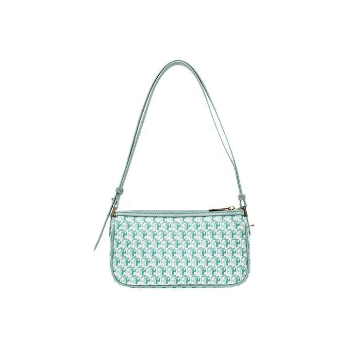 VANESSA HOGAN Pvc Mahjong Bag Shoulder Bag Crossbody Bag Women's Green-6