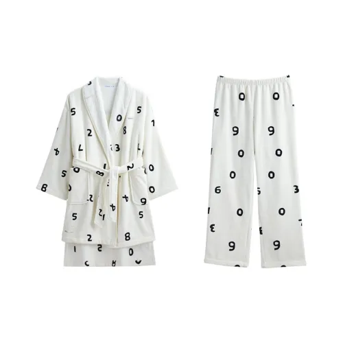 Same Language Women's Bath Robes