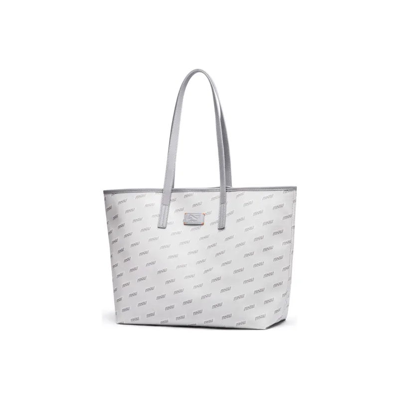 OMTO Cotton Tote Bag Shopping Bag Liner Bag Combination Shoulder Bag Unisex Ecru-4