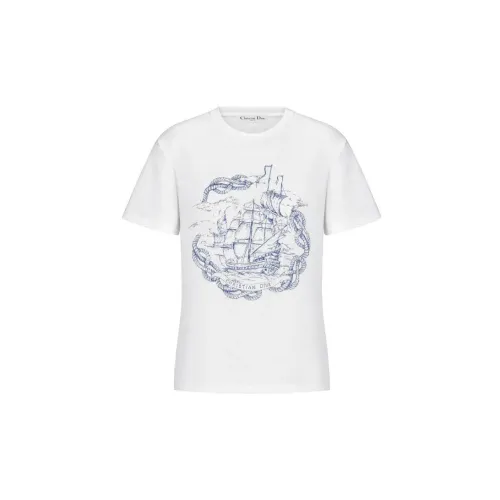 DIOR T-Shirts Women's White