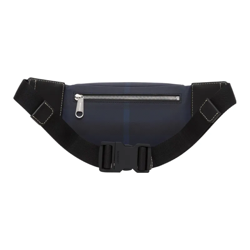 Burberry Leather Decoration Shoulder Bag Crossbody Bag Sling Bag Fanny Pack Mini Men's Marine Blue-1