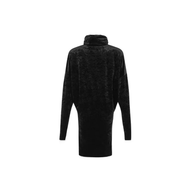 SAINT LAURENT High Neck Long Sleeved Top-1