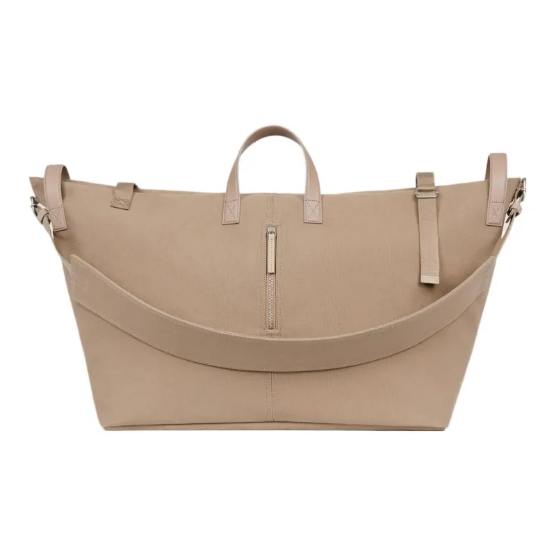Jacquemus Cotton Canvas Tote Bag, Shopping Bag, Luggage Bag, Shoulder Bag, Crossbody Bag, Handbag Women's Dark Beige-2