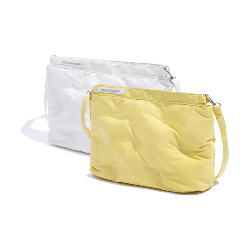 KILLWINNER Cloud Memory Foam Soft Down Cotton Shoulder Bag Women's White-5