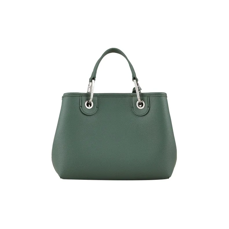 GIORGIO ARMANI Polyurethane Shoulder Bag Crossbody Bag Handbag Small Size Women's Green-2