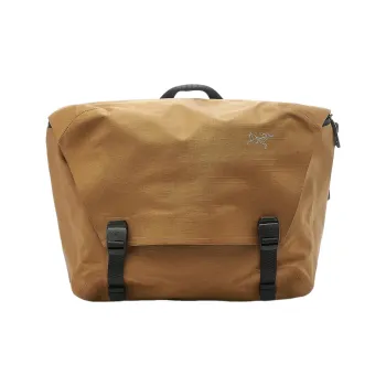 Arcteryx Nylon Messenger Bag, Handbag, Shoulder Bag, Crossbody Bag Regular Men's Brown
