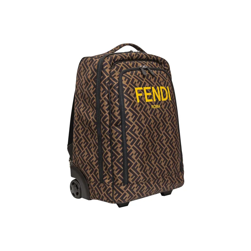FENDI Nylon Backpack Kids' Brown-1