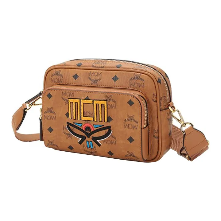 MCM Klassik Visetos Crossbody Bags-1