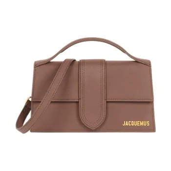 Jacquemus Cow Leather Handbag, Shoulder Bag, Crossbody Bag Women's Brown