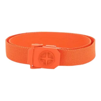 STONE ISLAND Classic Logo Fashion Comfortable Sports Belts Men's Orange