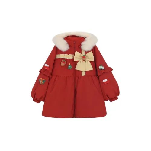 Snbl Puffer Jackets Women's Red