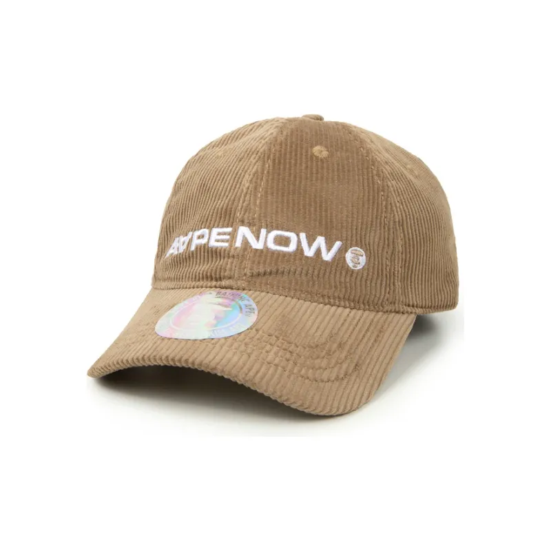 Aape Baseball Caps Unisex Brown BGX-0