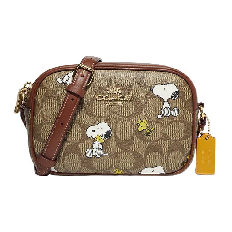 Peanuts X Snoopy X COACH Jamie Crossbody Bags