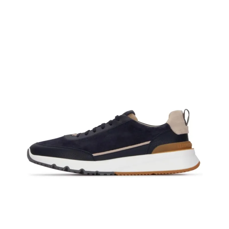 Brunello Cucinelli Low-Top Sports Casual Shoes Men's Blue-0