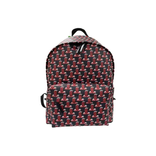 Lanvin Leather SHOULDER backpack Women's Red