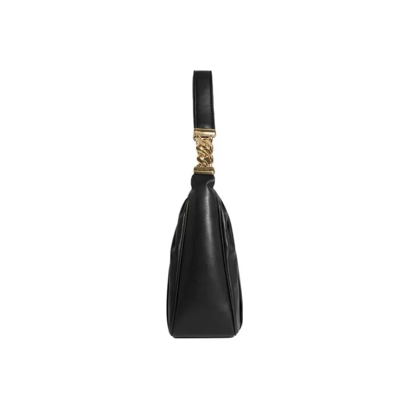 MICHAEL KORS HannahMICHAEL KORS Handbag Collection Leather One Shoulder Handbag Medium Size Women's Black-2