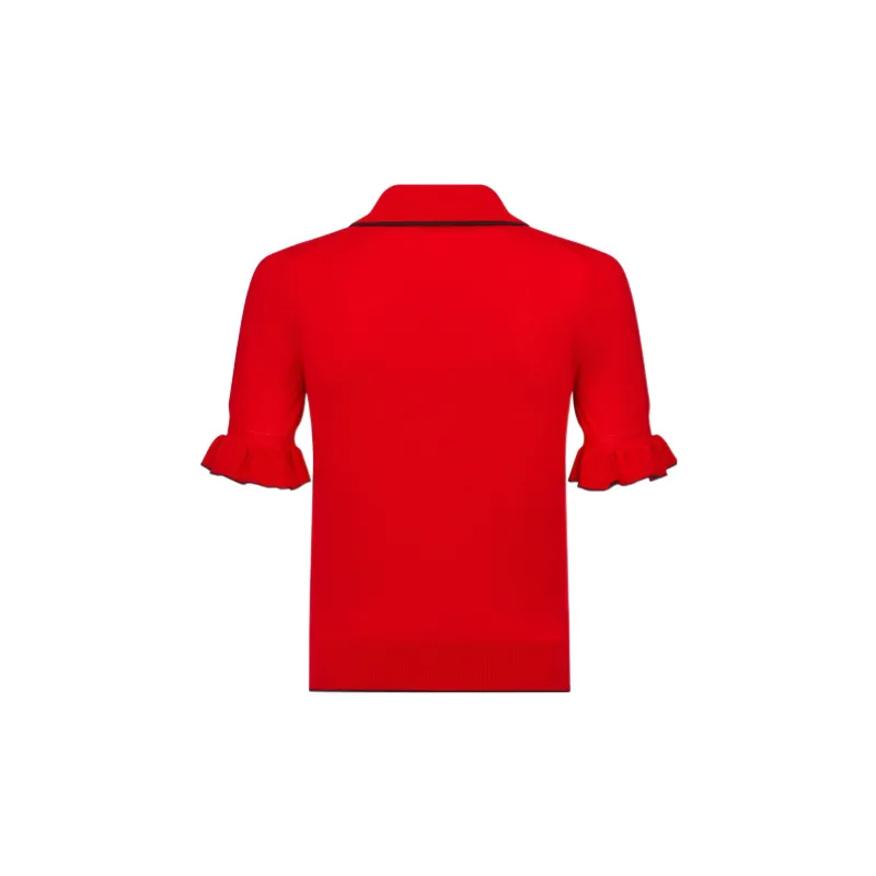 DIOR Cashmere Sweaters Women's Red-1