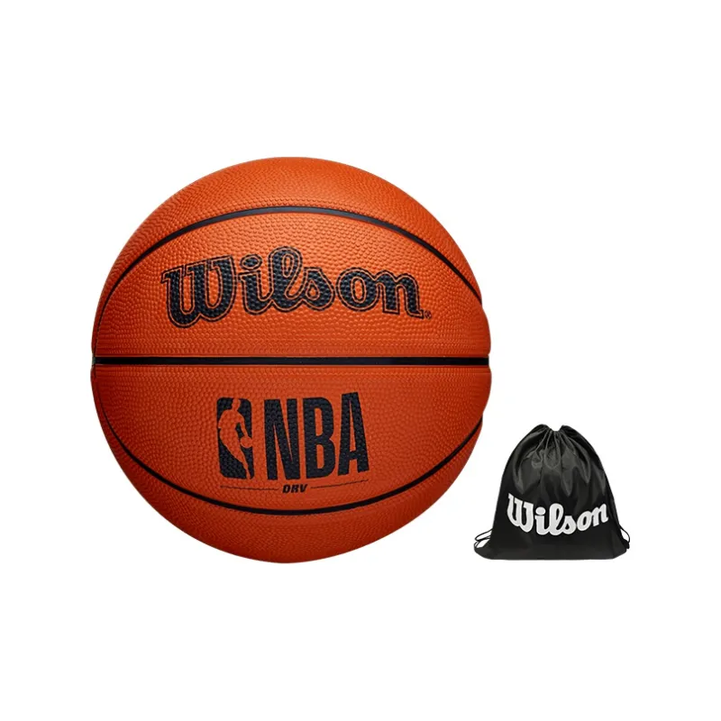 Wilson x NBA DRV Series Rubber Basketball Brown Size 7 Ball Training-11