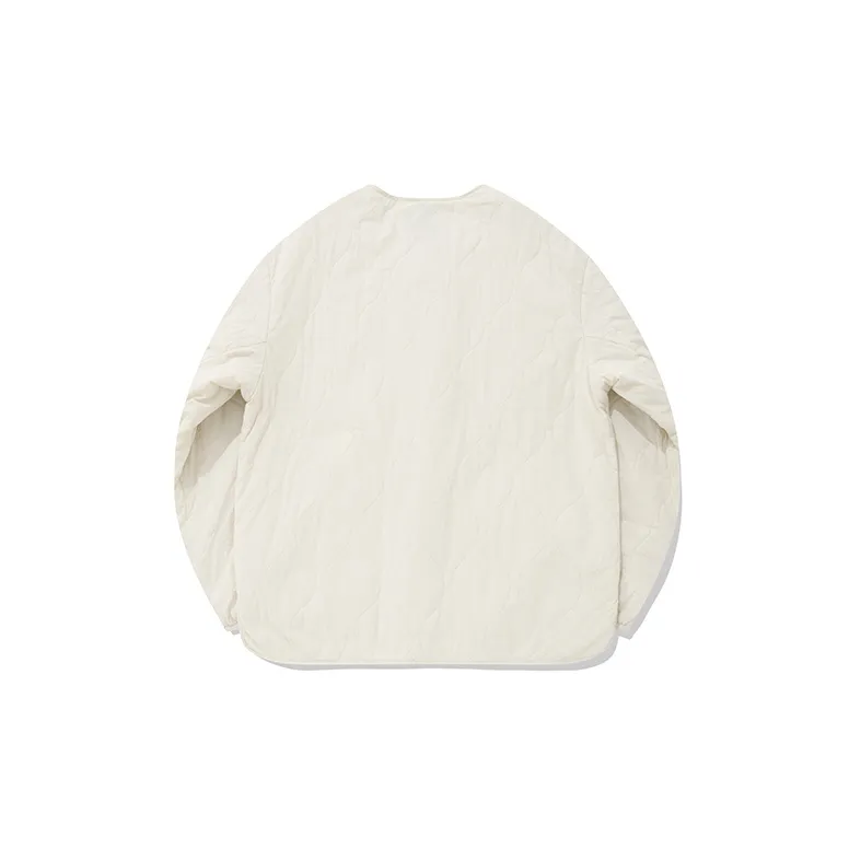 COVERNAT Puffer Jackets Unisex Ivory White-1