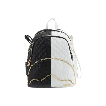 SPRAYGROUND PU Backpack Medium Size Unisex Black