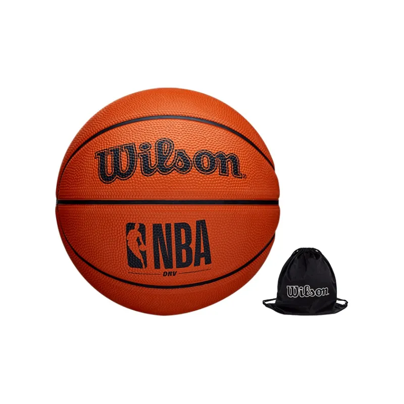 Wilson x NBA DRV Series Rubber Basketball Brown Size 7 Ball Training-12
