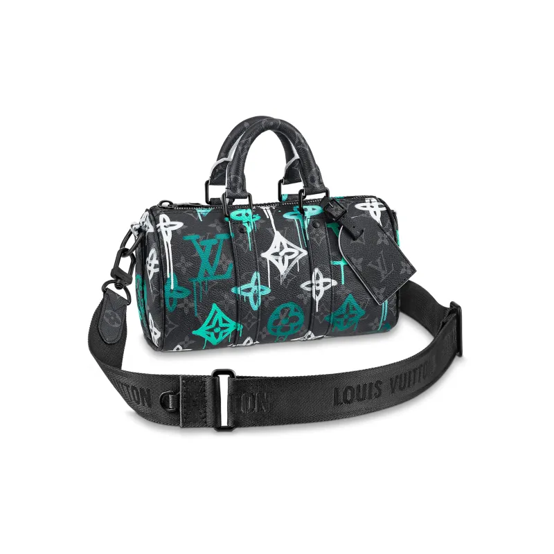LOUIS VUITTON Keepall Bandoulière 25 Lv Graffiti Multicolor-0