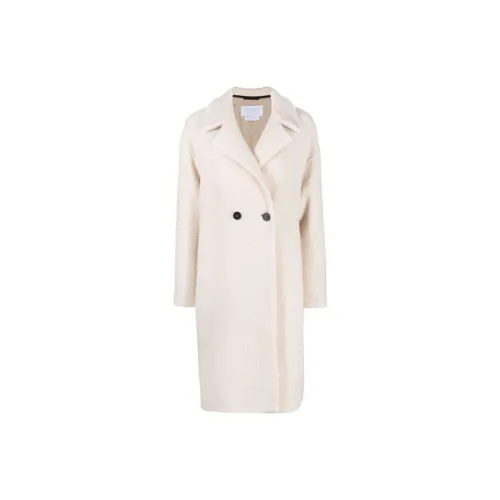 HARRIS WHARF LONDON Coats Women's Light Beige