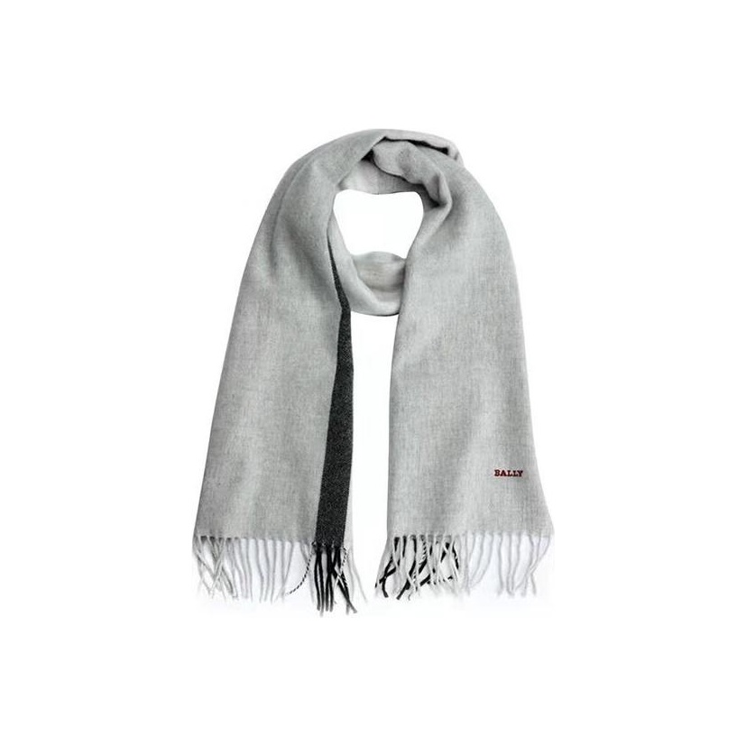 BALLY｜ (Logo Detail Scarf (MSC01LWO167-I3I9)) BALLY｜ (Logo Detail Scarf (MSC01LWO167-I3I9)) Bally Logo