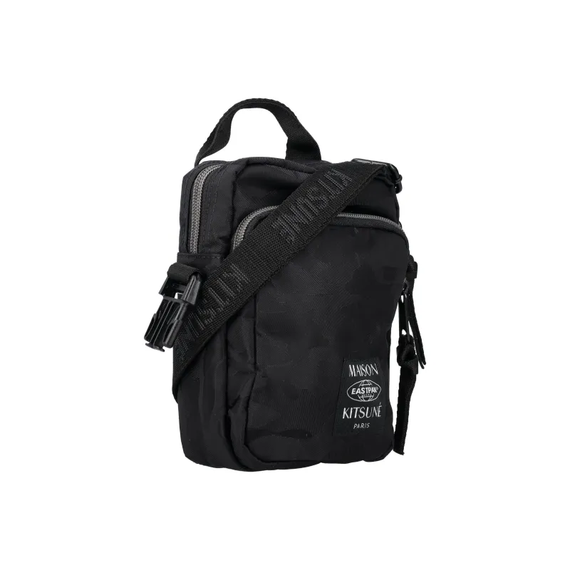 EASTPAK MAISON KITSUNE Collaboration Nylon Portable Crossbody Bag Shoulder Bag Regular Men's Black-2