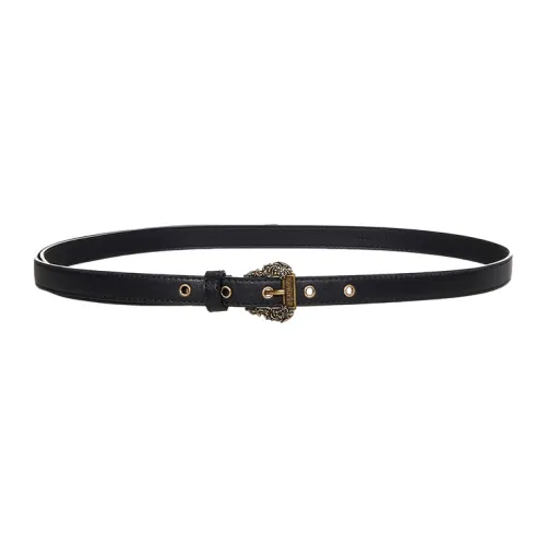 VERSACE JEANS COUTURE Leather Belts Women's Black