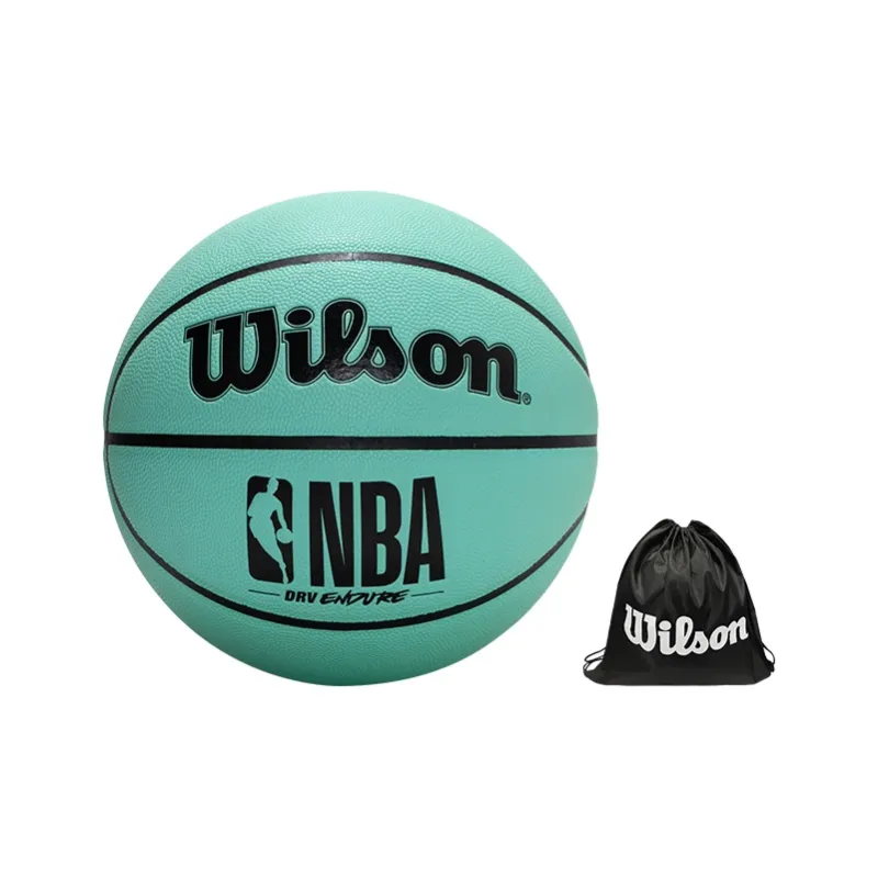 Wilson NBA Series PU Basketball Green Size 7 Ball Training Unisex-11