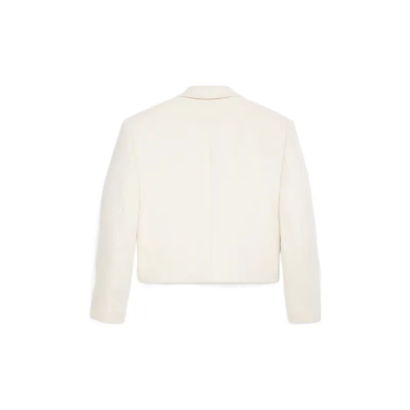 CELINE Draped Cropped Blazer-1