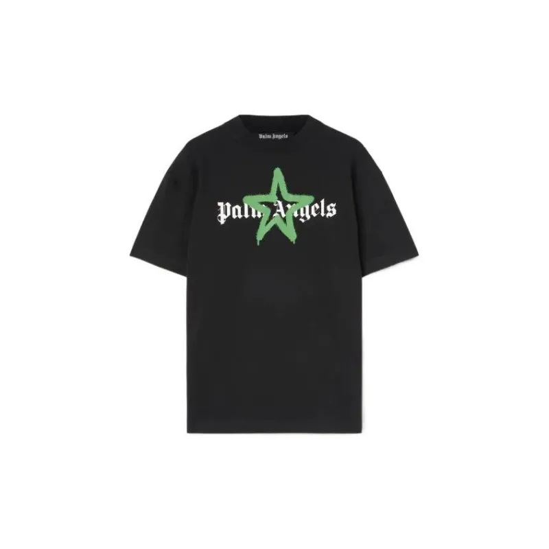 PALM ANGELS Star Sprayed T shirt-0