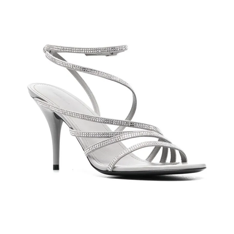 Balenciaga Glow 90mm Strass Sandals-2