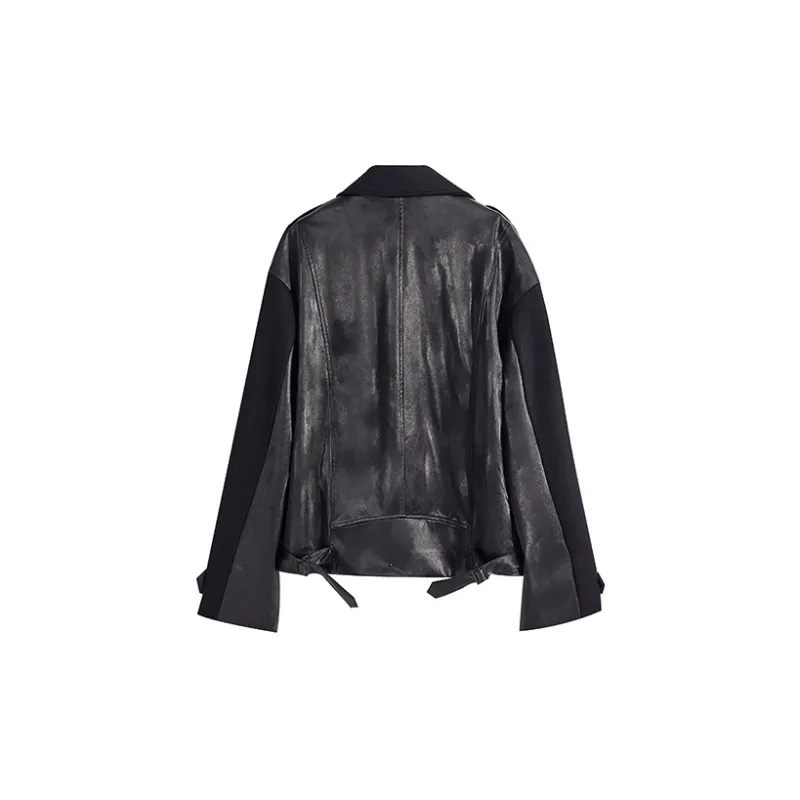 HUANXIANGZHE Jackets Unisex Black-1