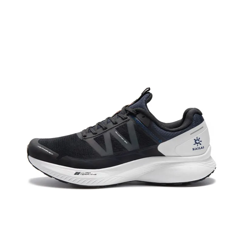 KAILAS Phantom 3 Slip-Resistant Breathable Supportive Lightweight Low-Top Running Shoes Women's Ink Black-0