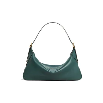 CELINE Romy Collection Soft Calfskin Shoulder Bag Handbag Shoulder Bag Women's Forest Green