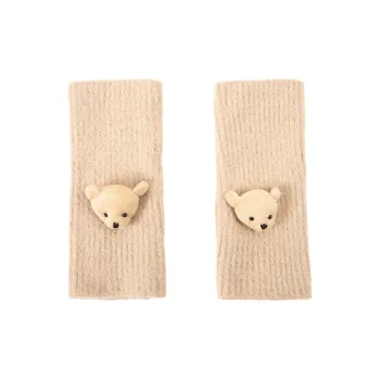 BAIJUAN Acrylic Knit Gloves Women's