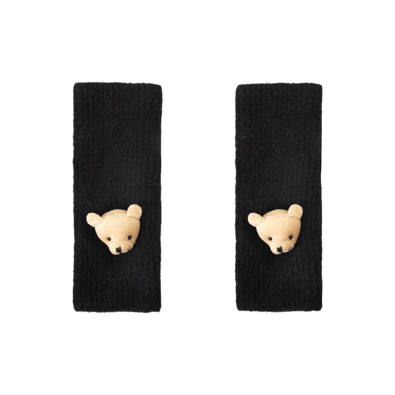 BAIJUAN Acrylic Knit Gloves Women's-0