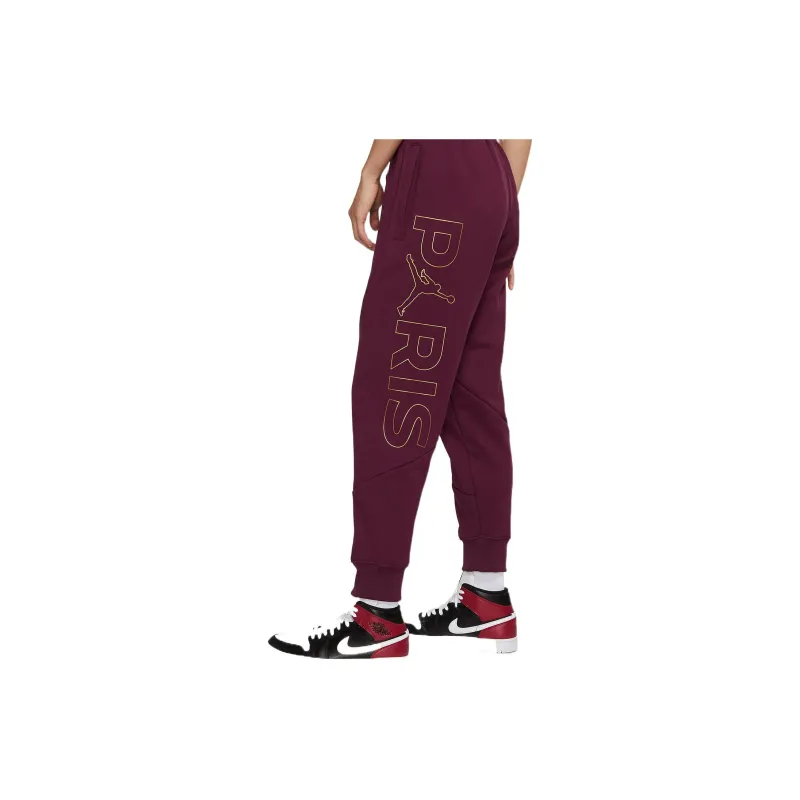Jordan Sports Pants Women's Burgundy-2