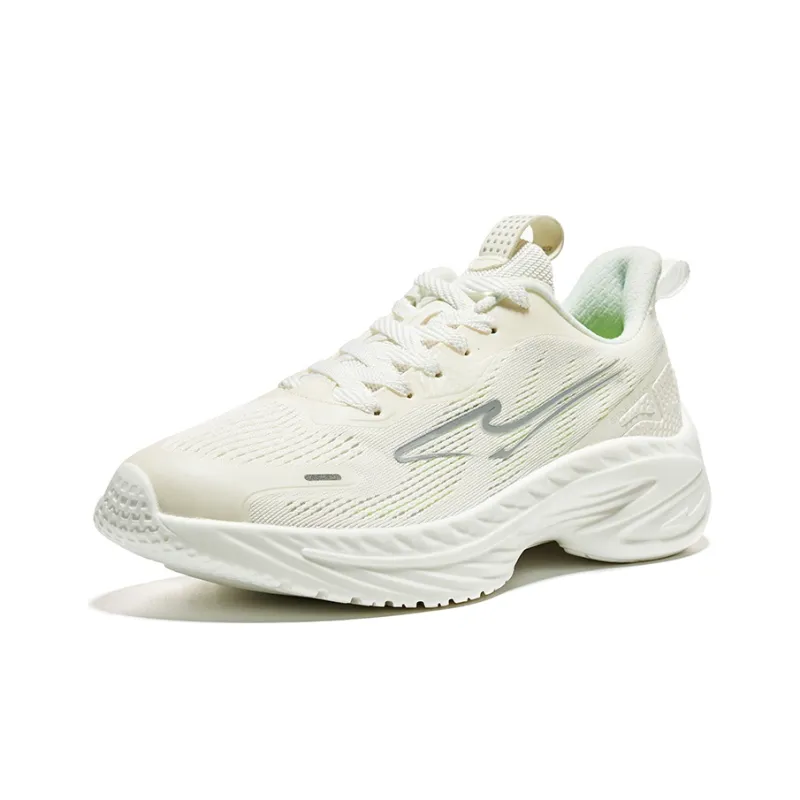 Erke Shock Absorbers Slip Resistant, Abrasion Resistant, Breathable Low Top Running Shoes Men's Microcrystal White-2